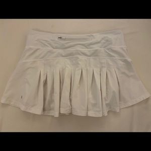 White Lululemon skirt size 8